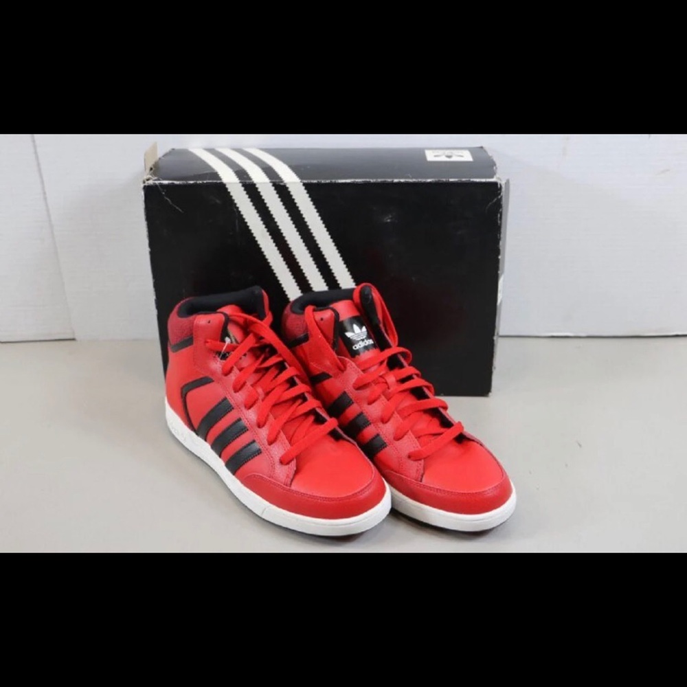 Red Adidas Viral Mid  Shoes Sz.9.5